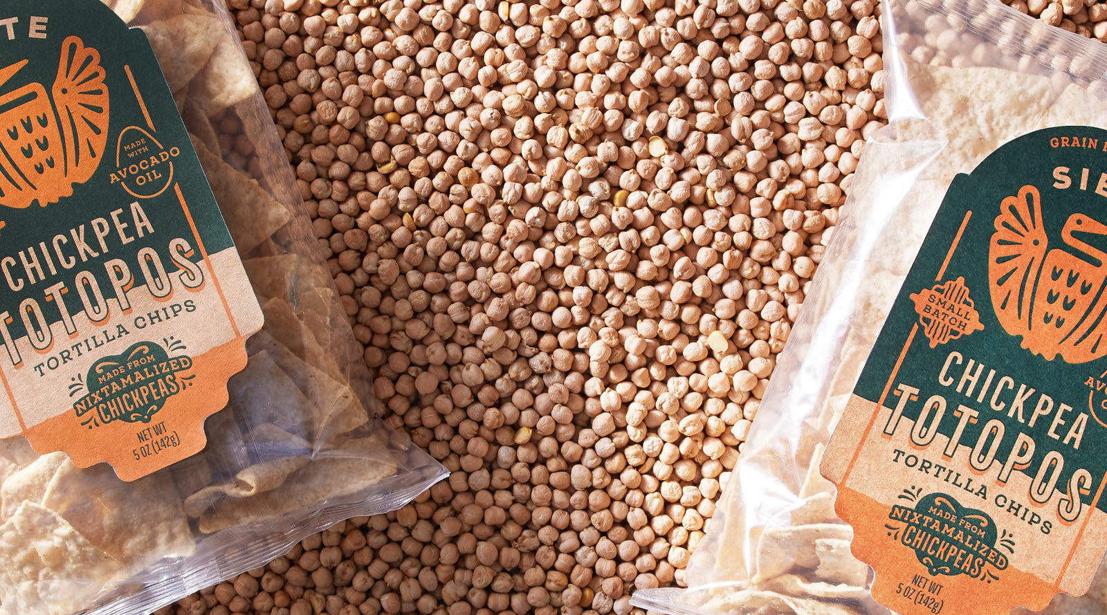 Siete Small Batch: Chickpea Totopos
