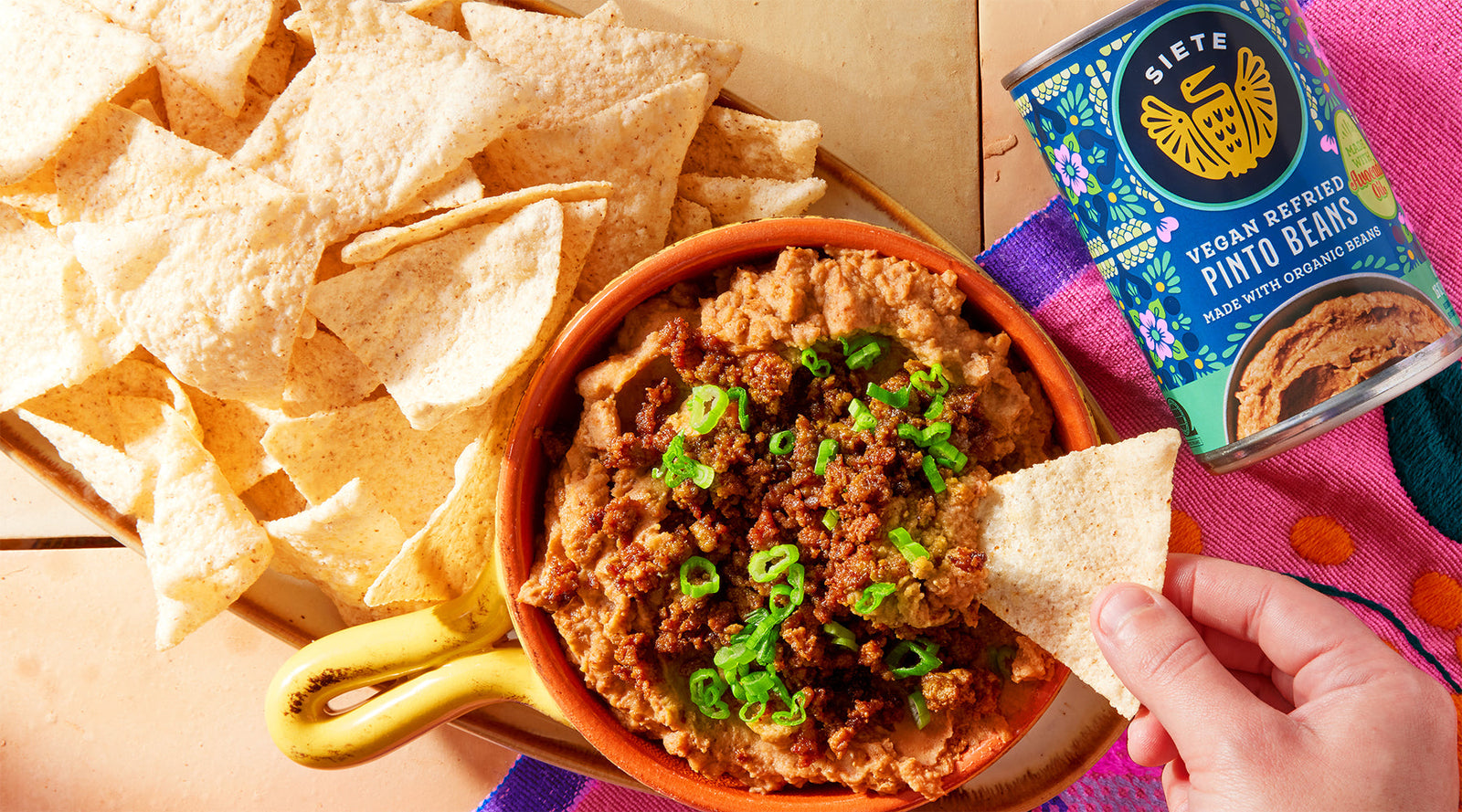 Chorizo Bean Dip Recipe