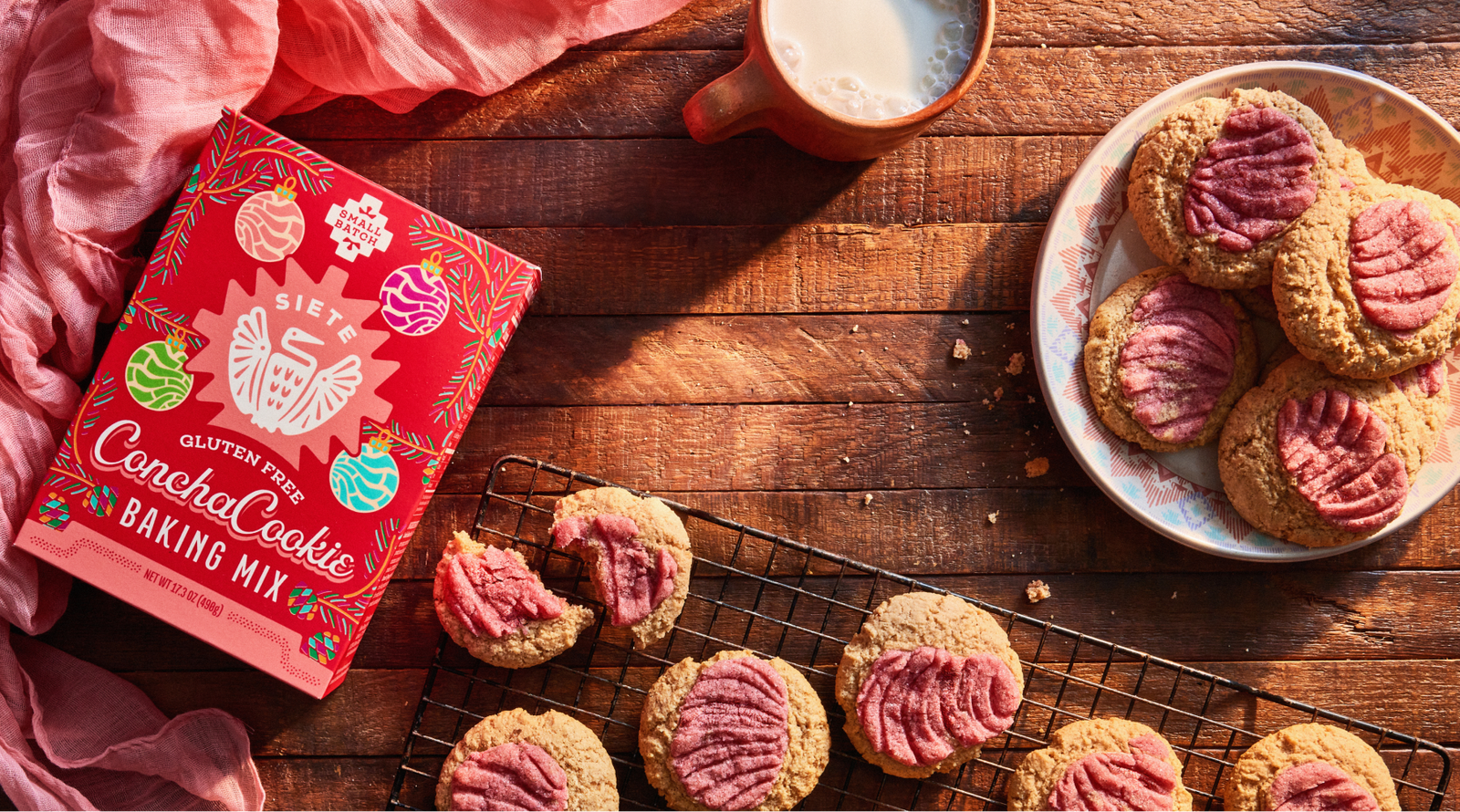 Siete Small Batch: Concha Cookie Baking Mix