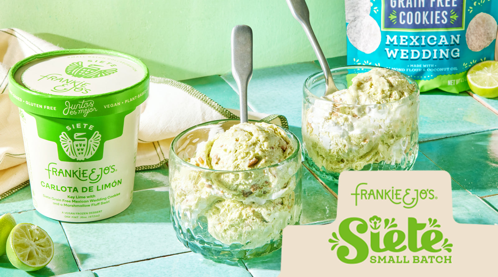 Siete Small Batch: Siete x Frankie & Jo's Carlota de Limón Ice Cream