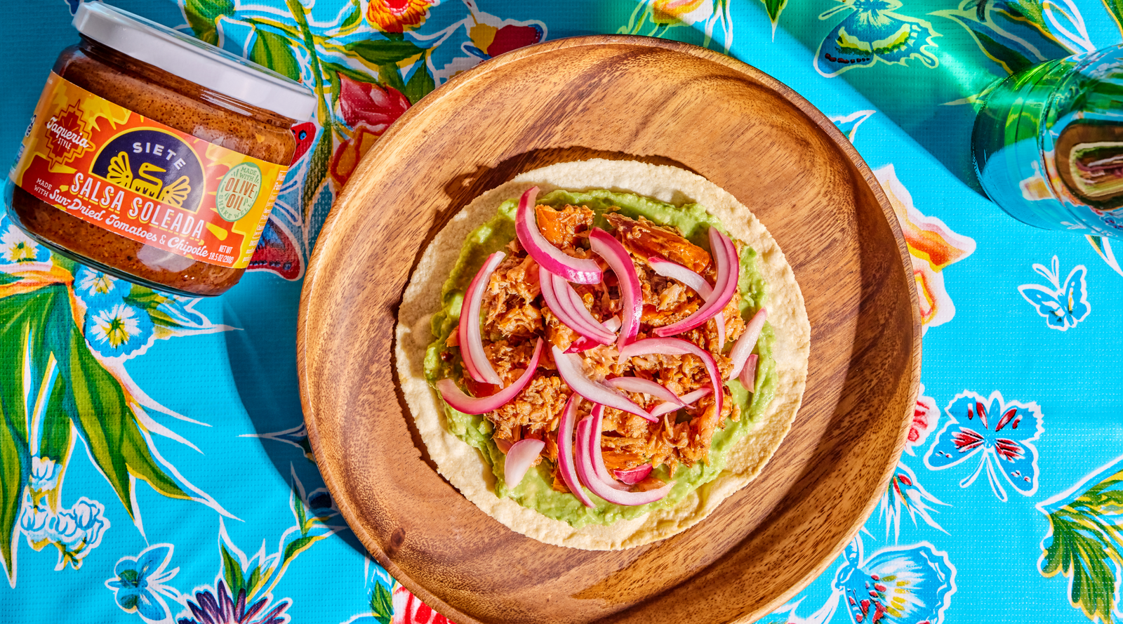 Salmon Tostada