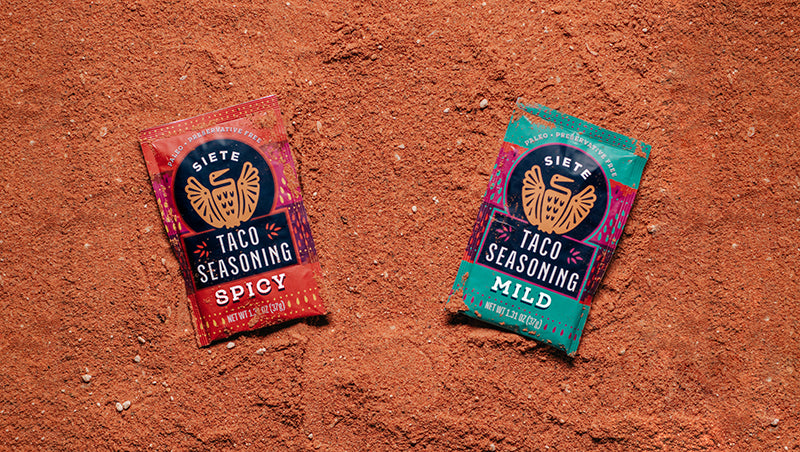 Siete Spicy and Mild Taco Seasoning