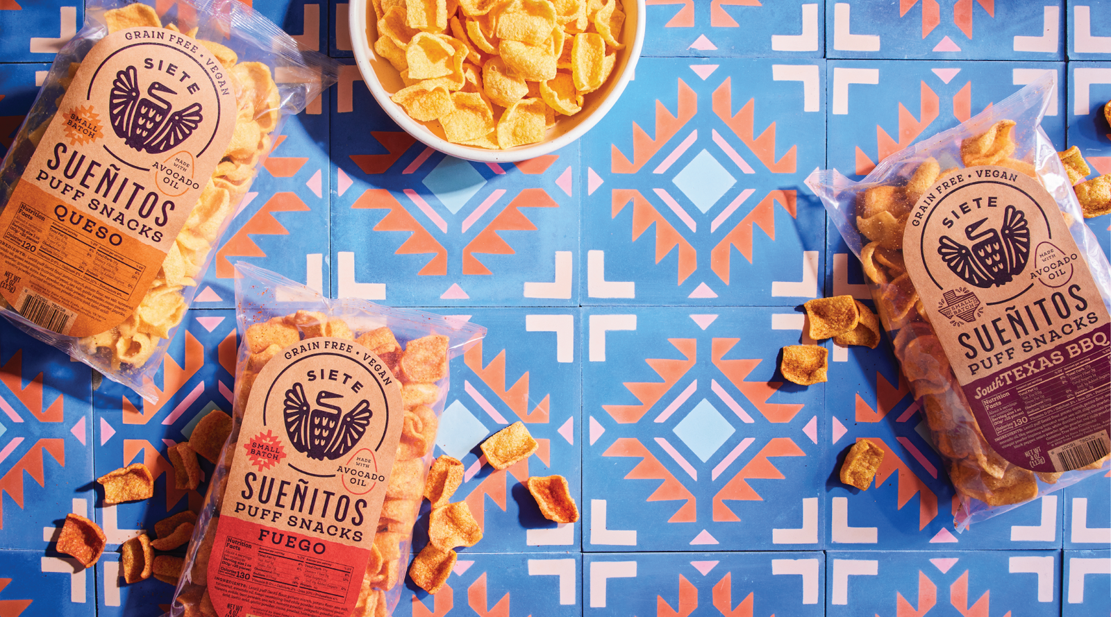 Siete Small Batch: Three NEW Sueñitos Puff Snacks!