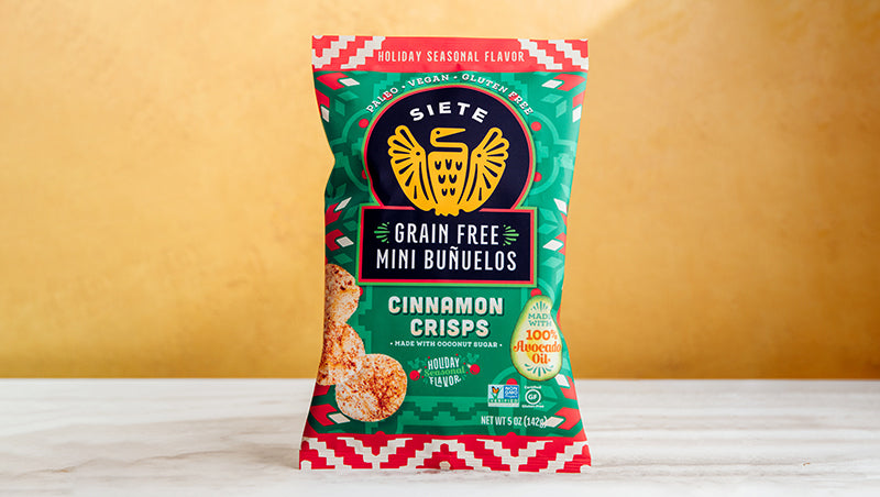 GRAIN FREE BUÑUELOS IN STORES SEASONALLY