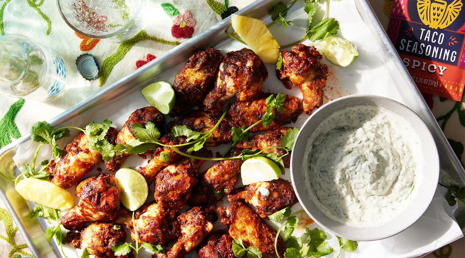 Spicy Al Pastor Wings Recipe