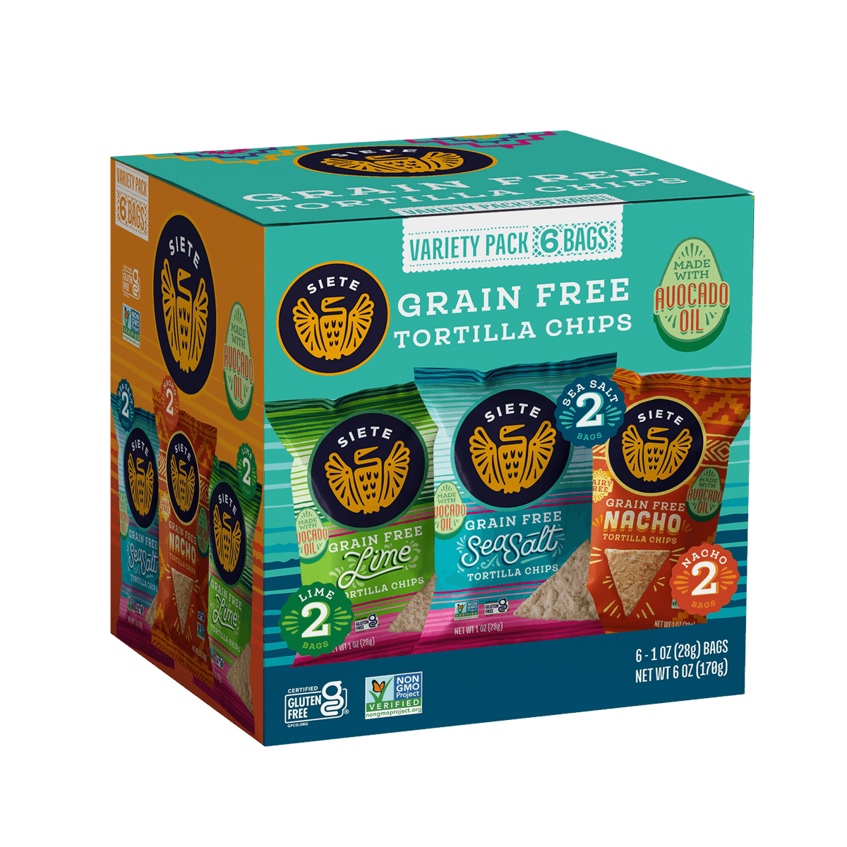 Grain Free Tortilla Chips Variety Pack
