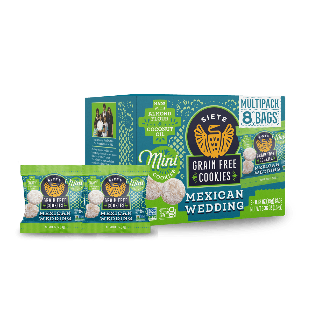 Grain Free Mexican Wedding Cookies