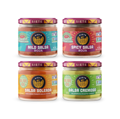 Siete Salsas 4 Jars