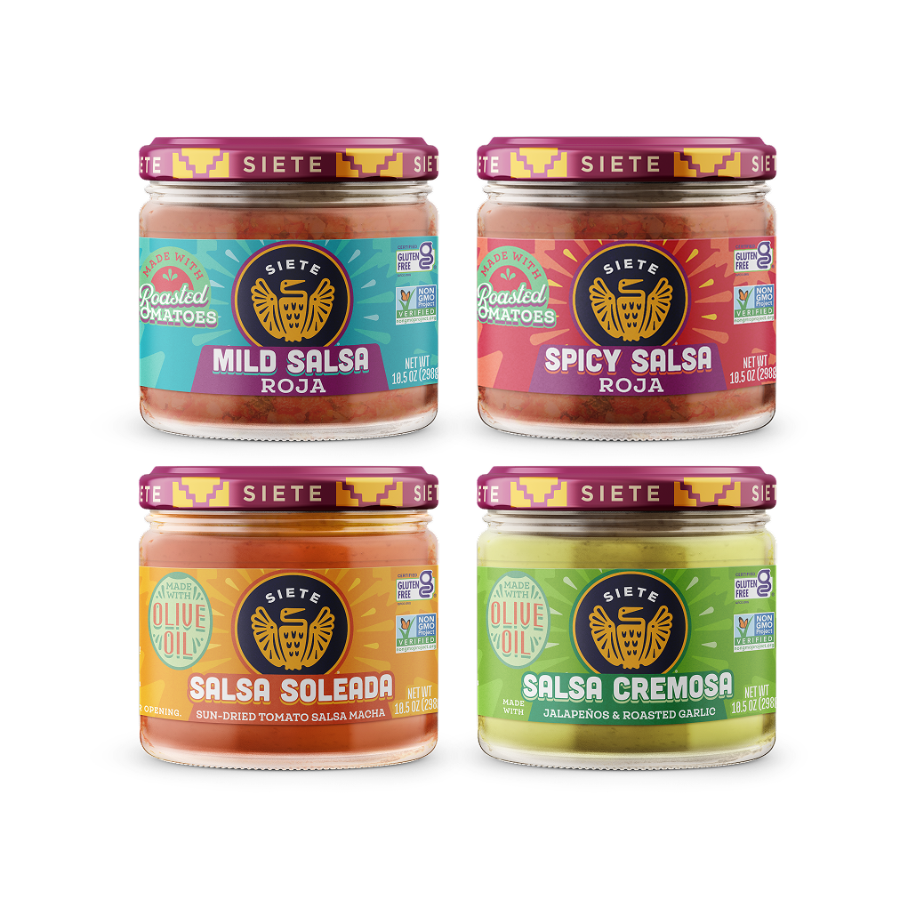 Siete Salsas 4 Jars
