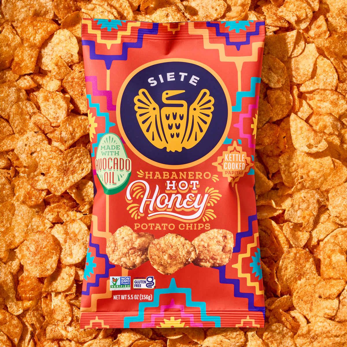 Kettle Cooked Habanero Hot Honey Potato Chips
