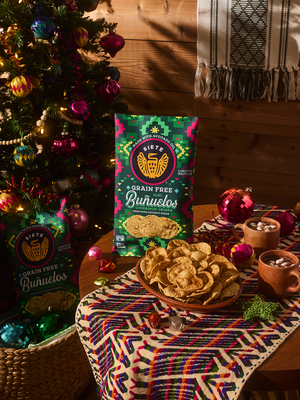 Grain Free Mini Buñuelos Cinnamon Crisps