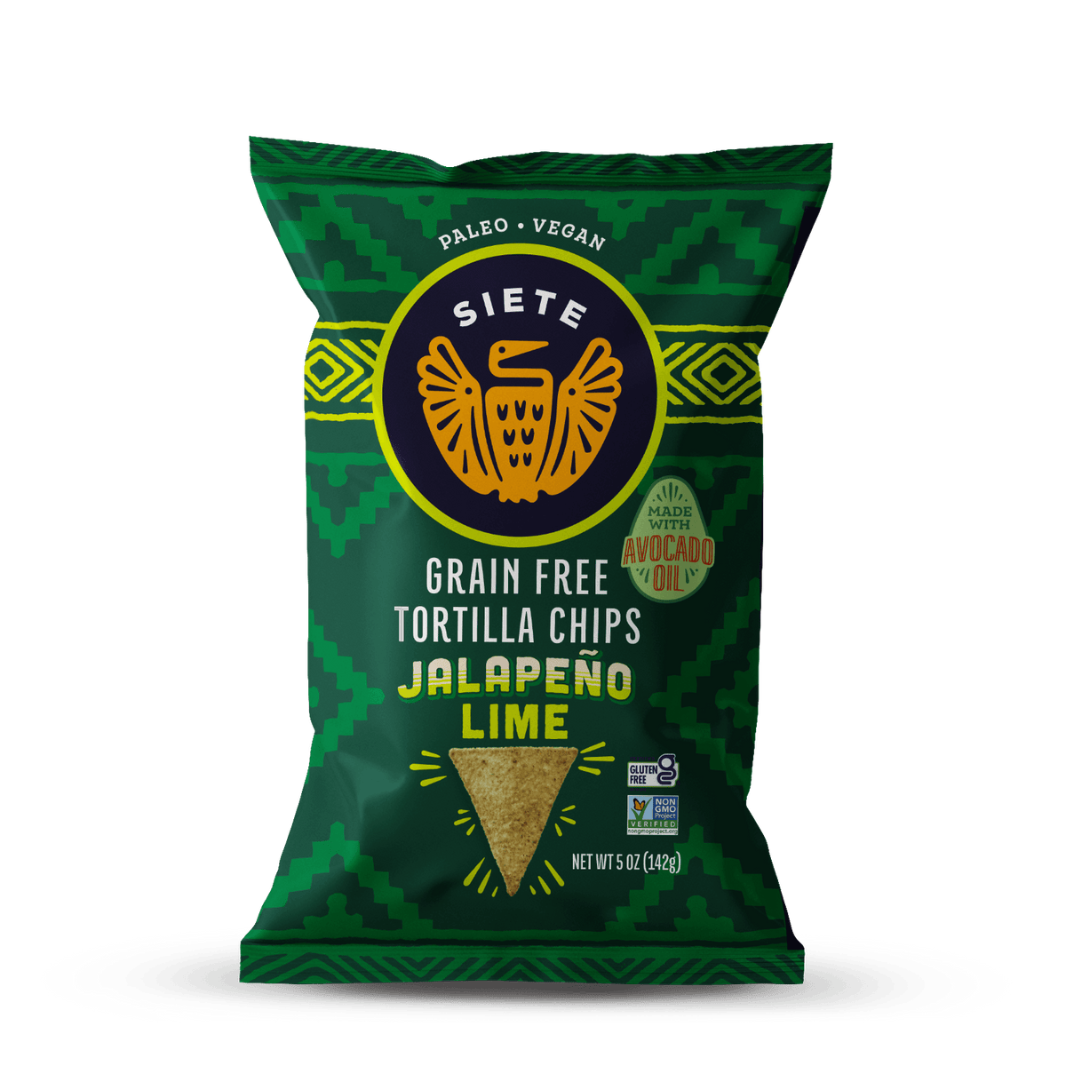 Grain Free Jalapeño Lime Tortilla Chips