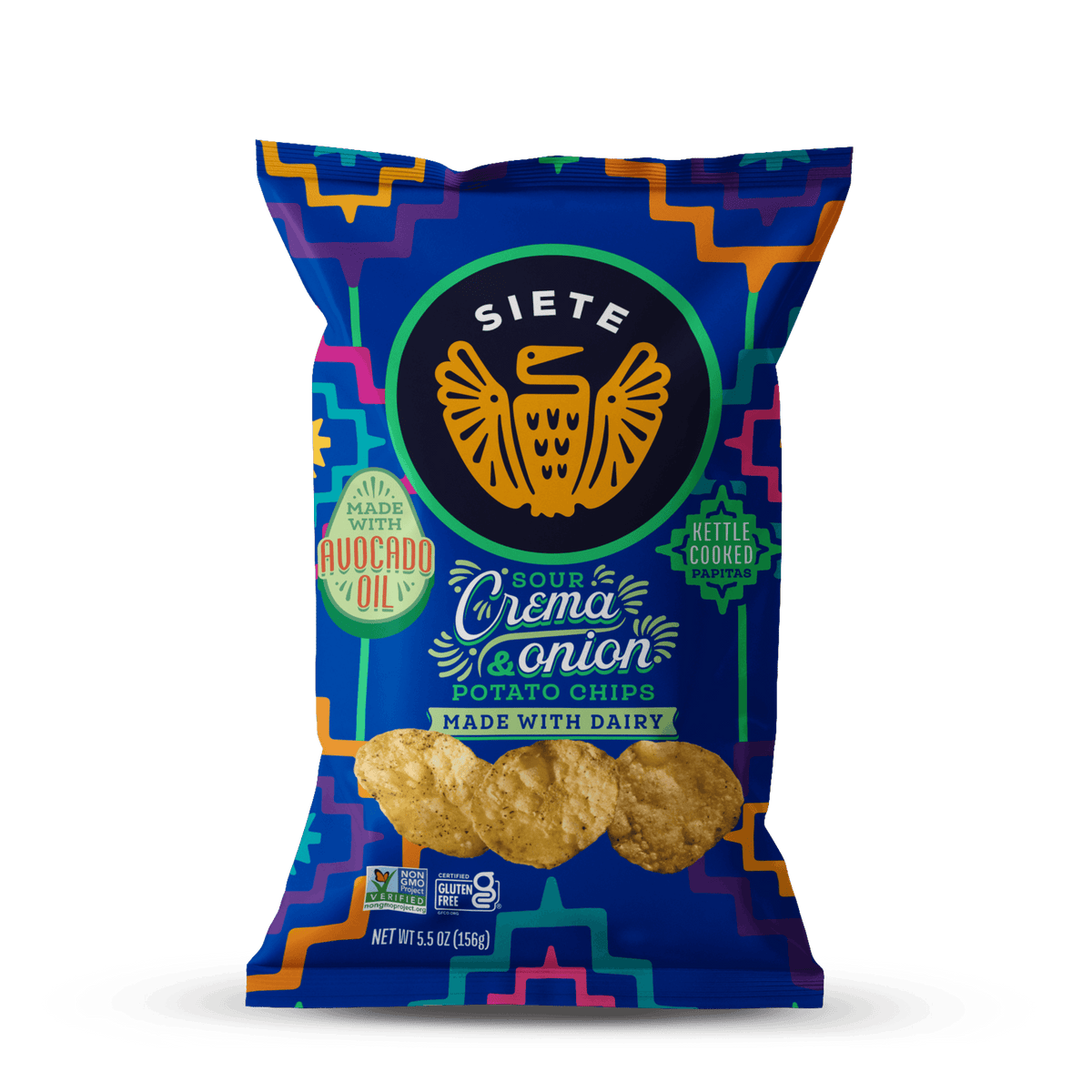 Kettle Cooked Sour Crema &amp; Onion Potato Chips
