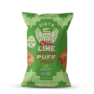 Grain Free Chile Lime Puff Snacks