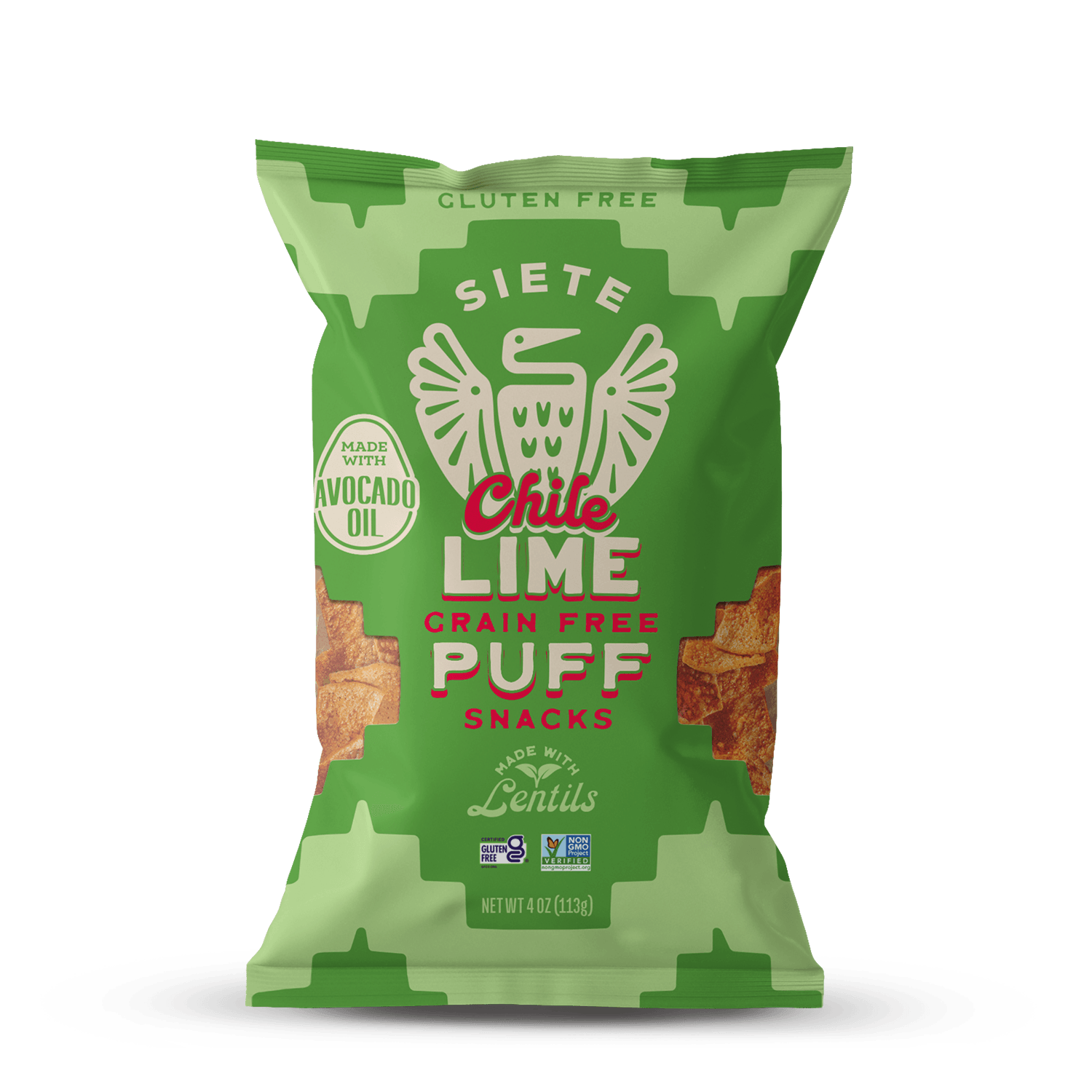 Grain Free Chile Lime Puff Snacks