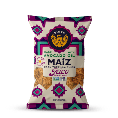 Maíz Taco Seasoning Corn Tortilla Chips