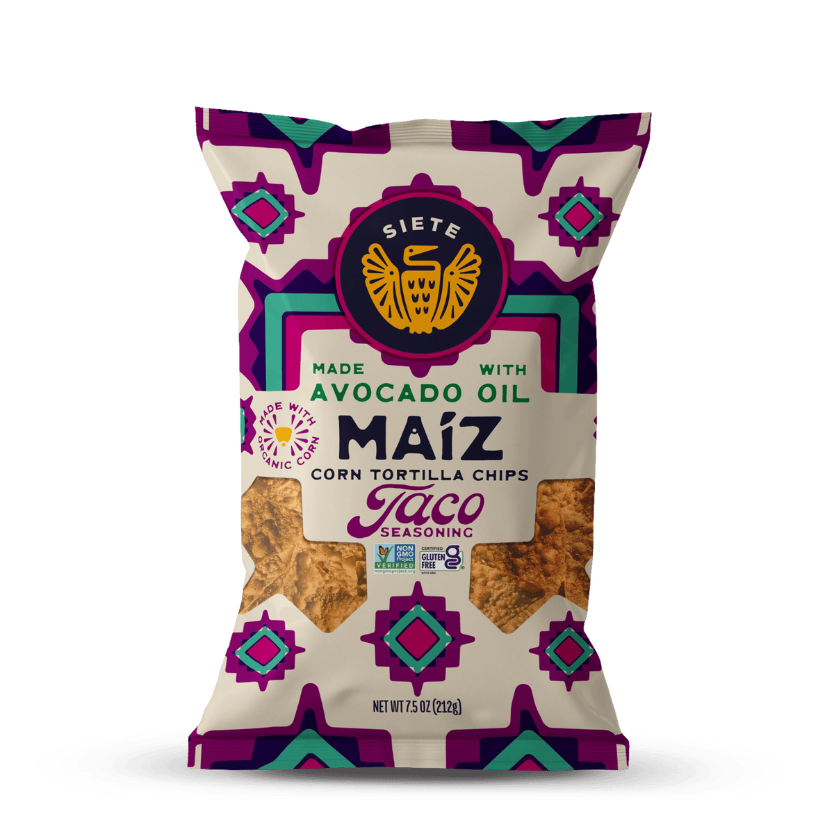 Maíz Taco Seasoning Corn Tortilla Chips