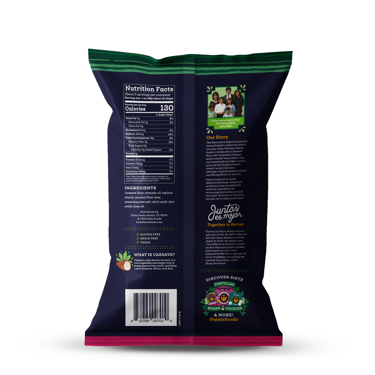 Grain Free Lime Tortilla Chips