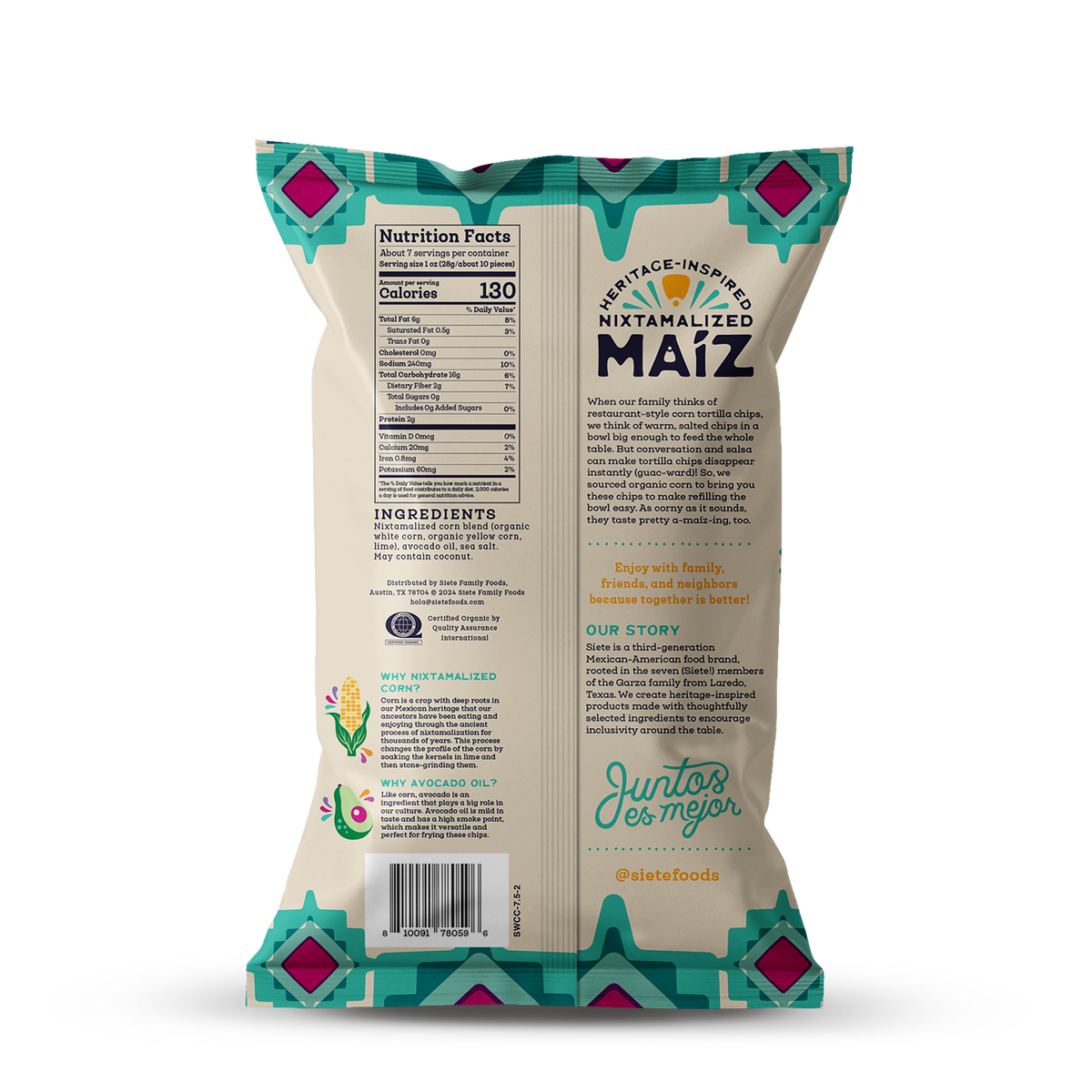 Maíz Sea Salt Corn Tortilla Chips