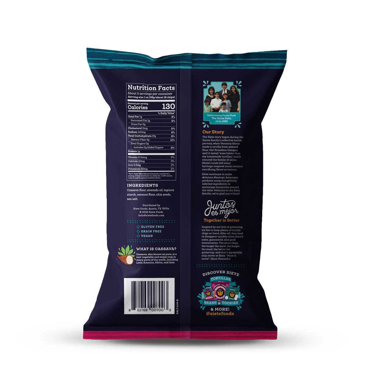 Grain Free Sea Salt Tortilla Chips