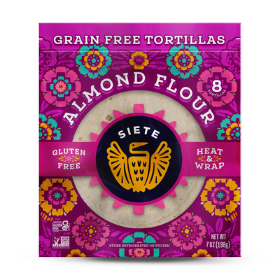 Grain Free Almond Flour Tortillas