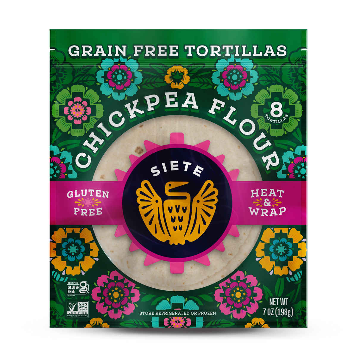 Grain Free Chickpea Flour Tortillas