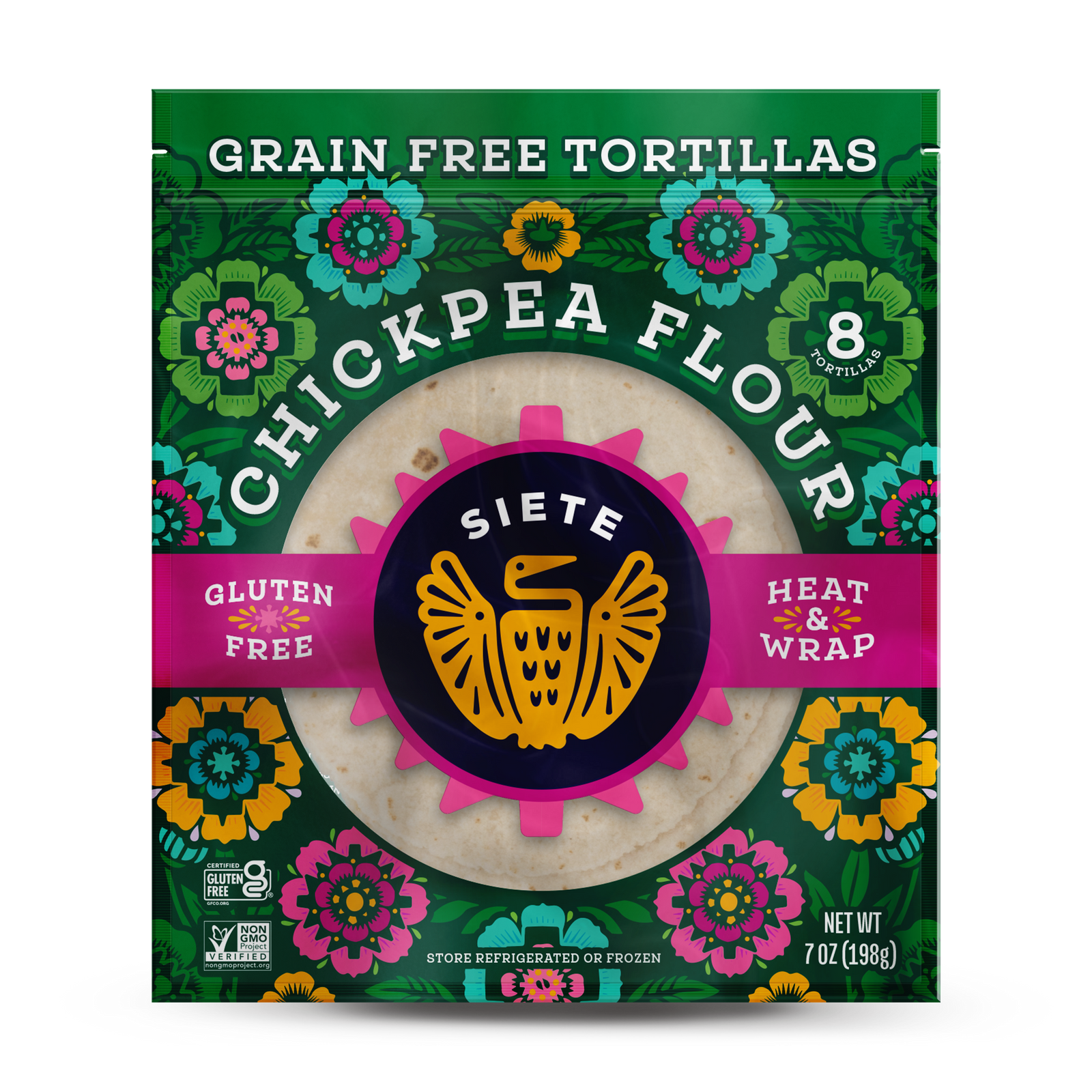 Grain Free Chickpea Flour Tortillas