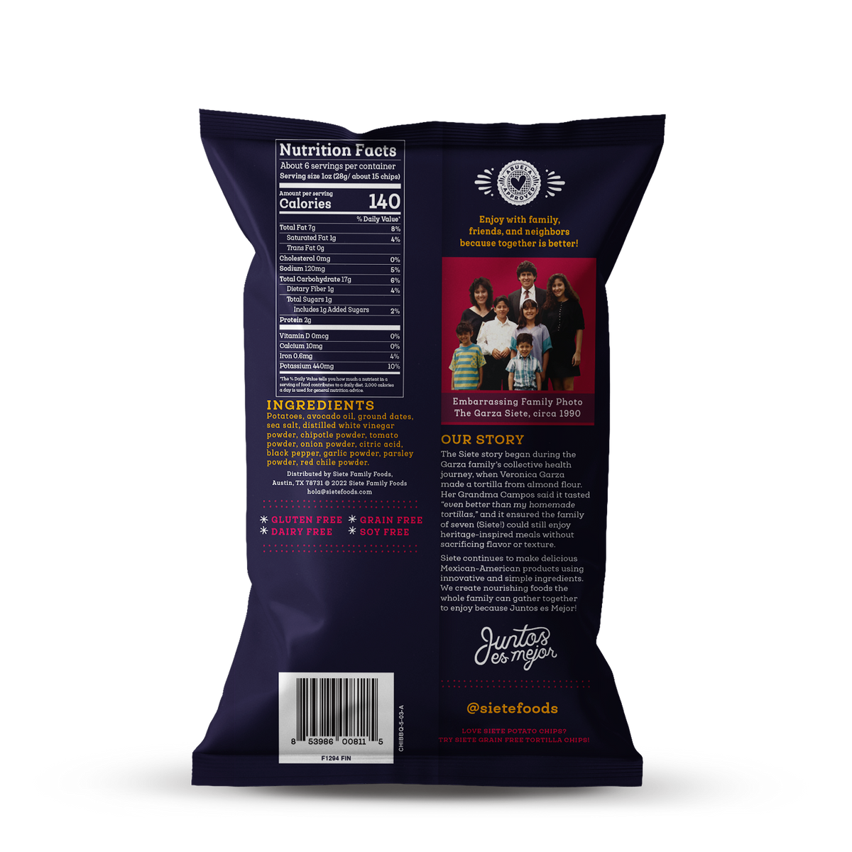 Kettle Cooked Chipotle BBQ Potato Chips