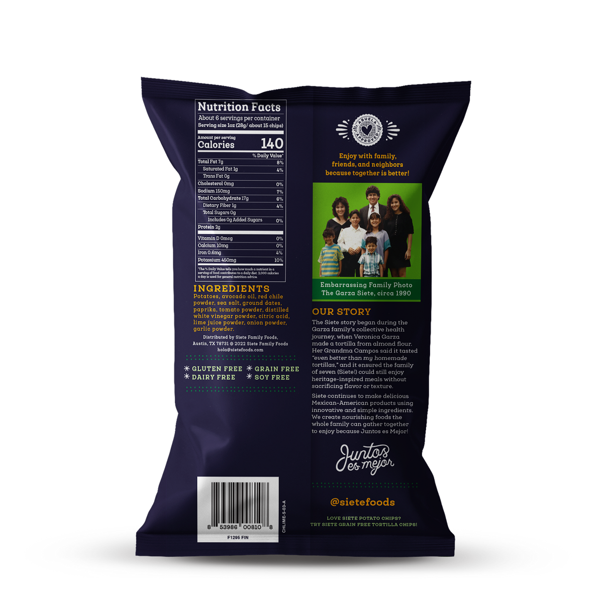 Kettle Cooked Chile Lime Potato Chips