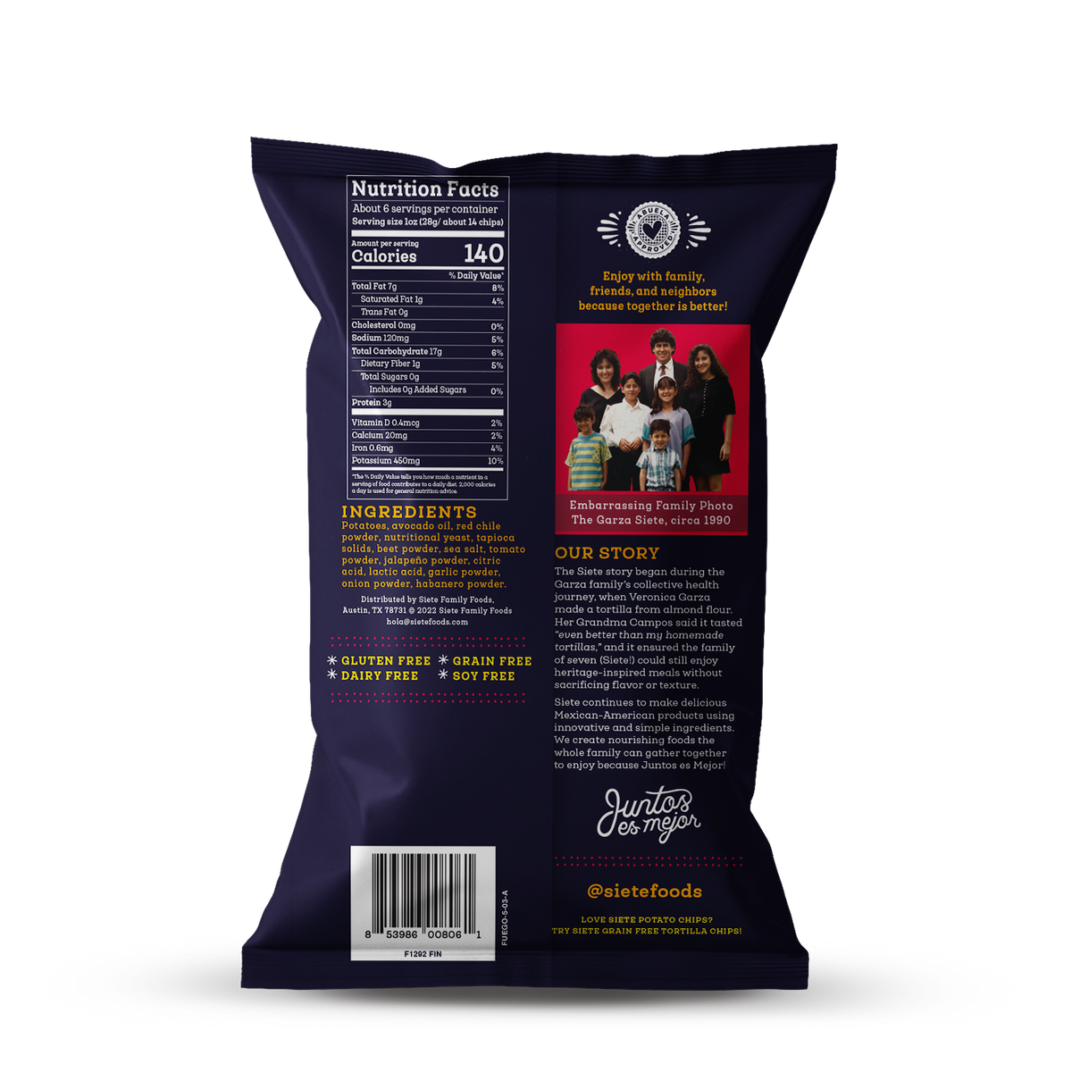 Kettle Cooked Fuego Potato Chips