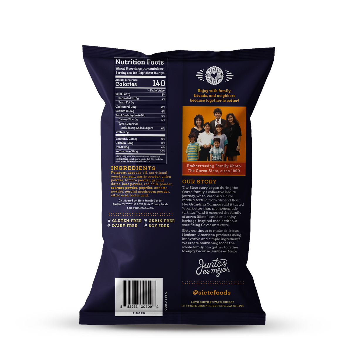 Kettle Cooked Queso Potato Chips